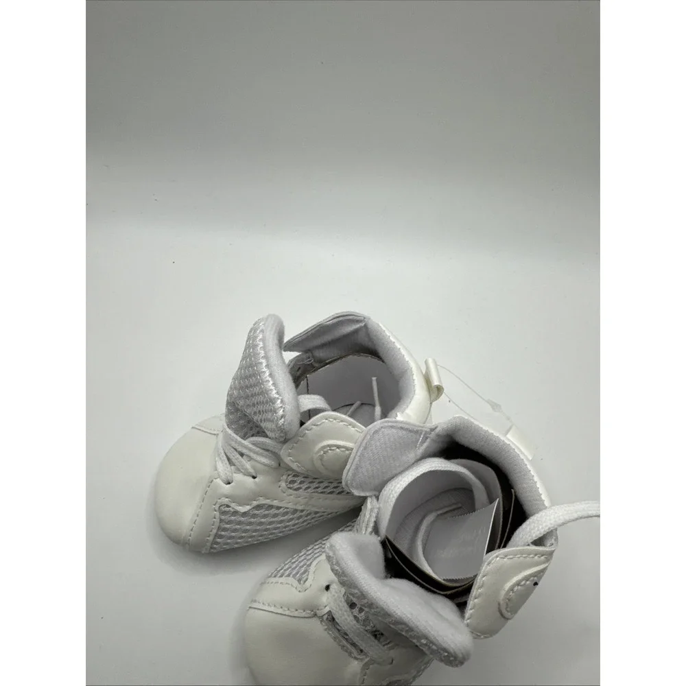 Newborn Jordan Baby white Shoes #1075